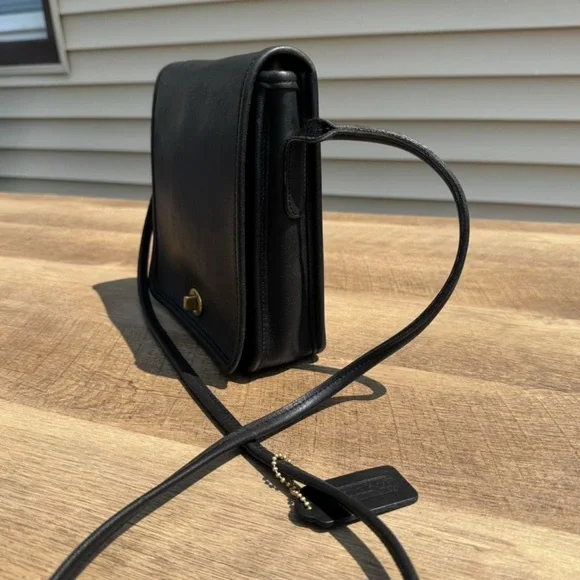 🖤 Vintage Coach Compact Pouch 9620 Crossbody 🖤 - Picture 2 of 5